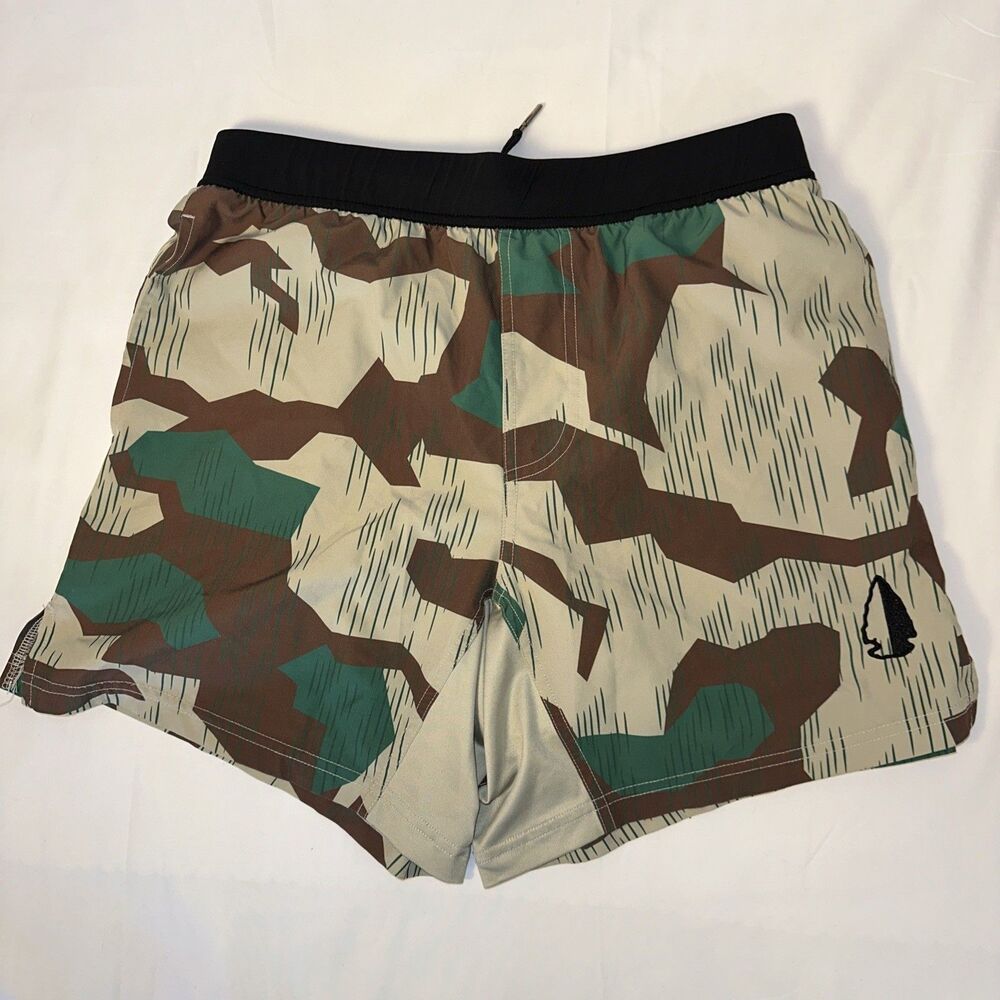 Tachuntfish Men's Medium Shorts BJJ MMA Camo Drawstring Fighting Training Gym